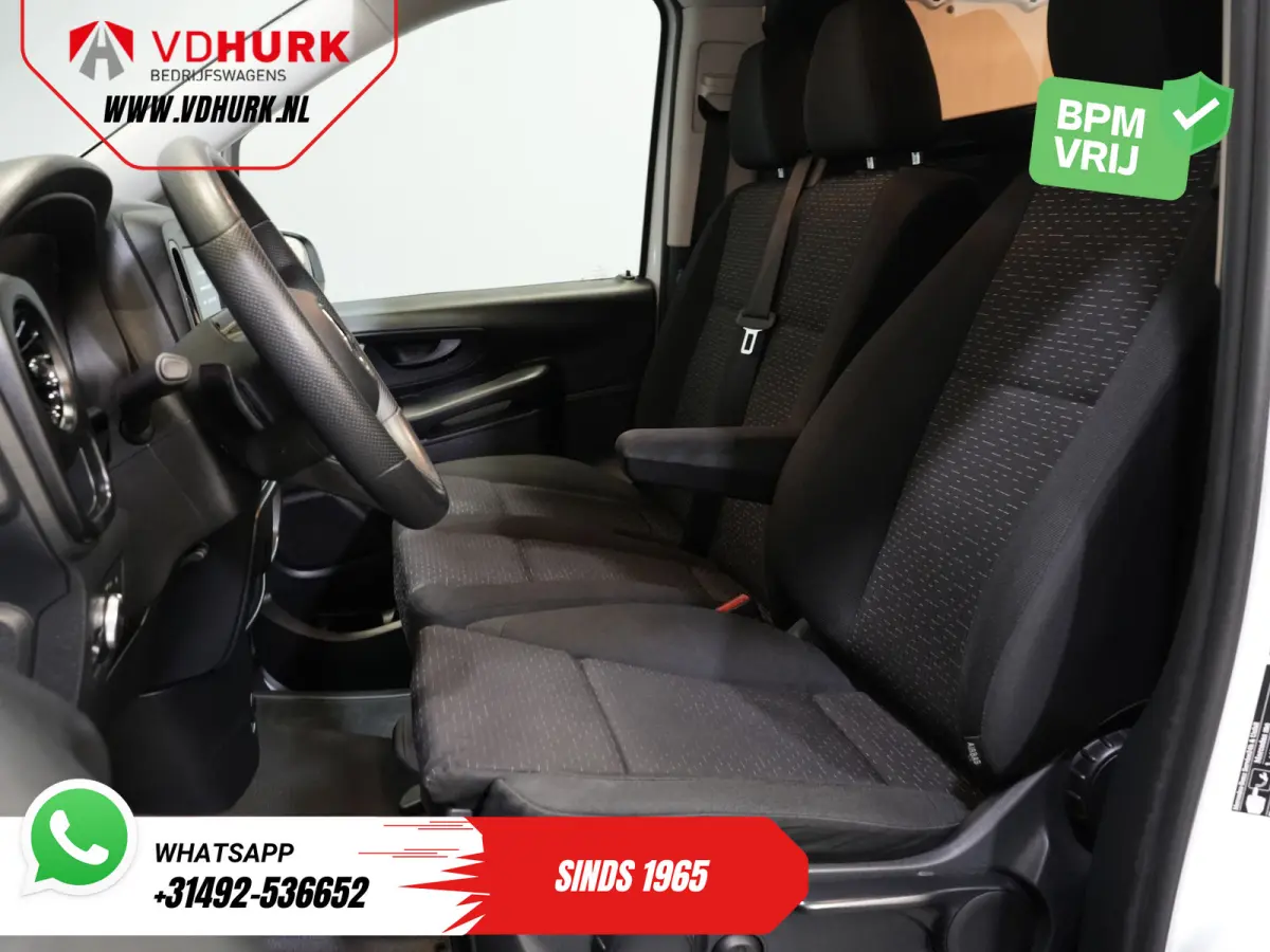 116 CDI Aut. L3 Stoelverw./ 270Gr.Deuren/ Navi/ Camera/ Cruise/ Airco