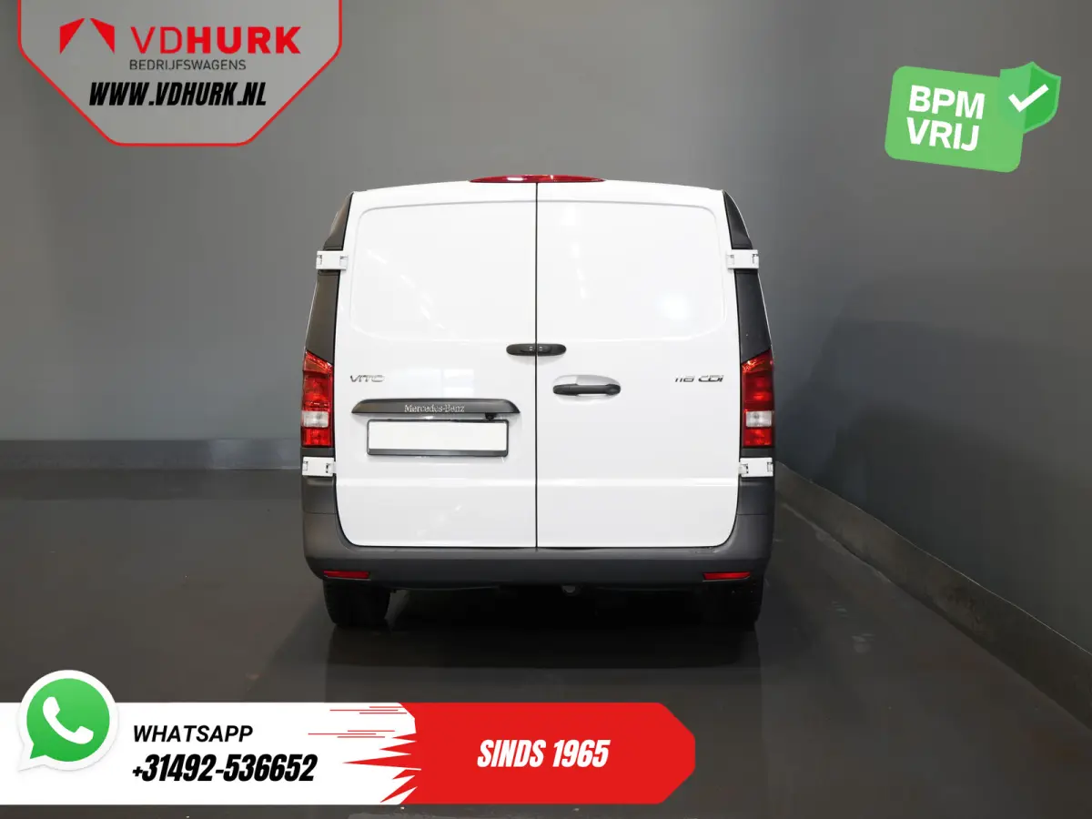 116 CDI Aut. L3 Stoelverw./ 270Gr.Deuren/ Navi/ Camera/ Cruise/ Airco