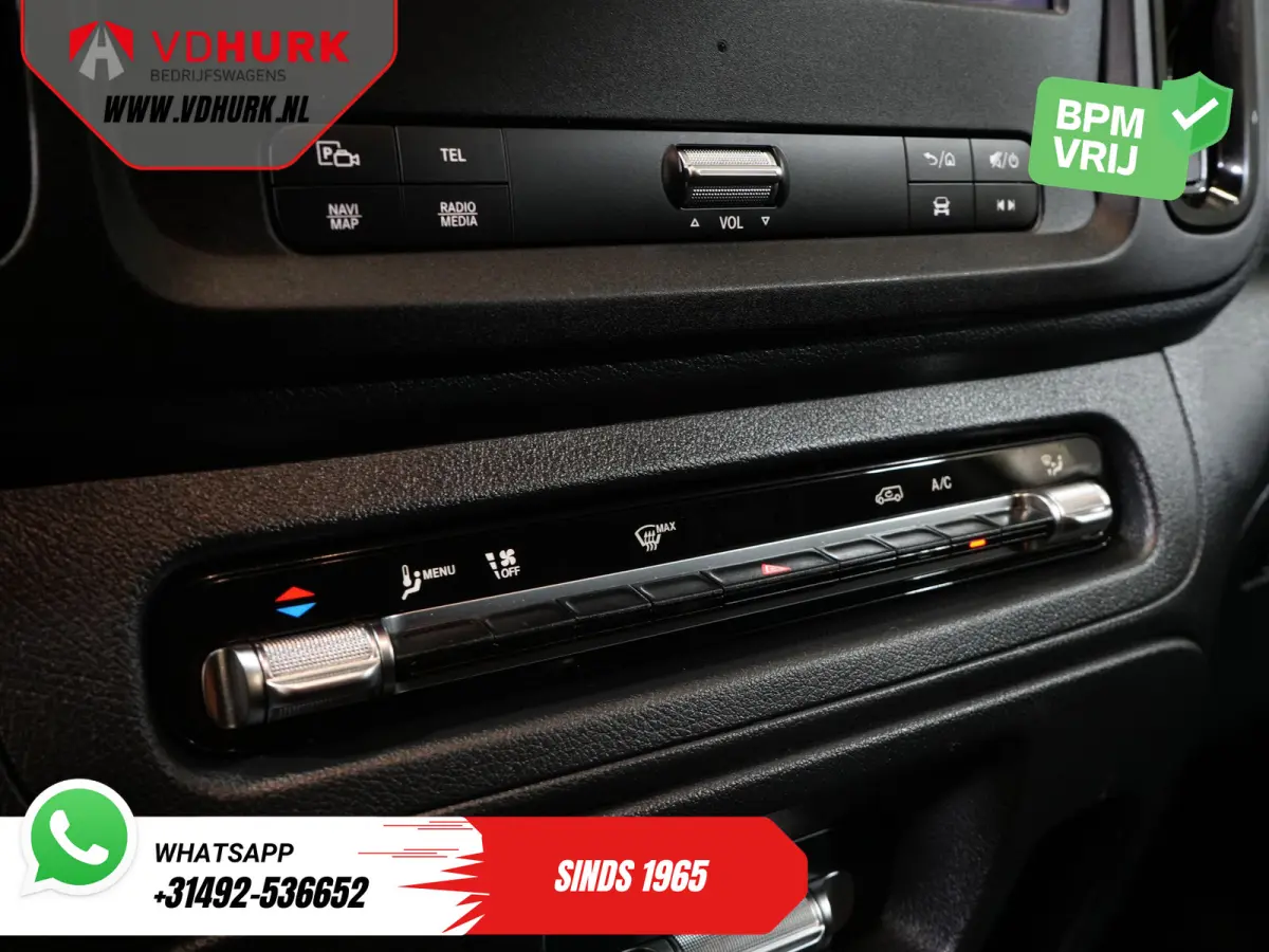 116 CDI Aut. L3 Stoelverw./ 270Gr.Deuren/ Navi/ Camera/ Cruise/ Airco