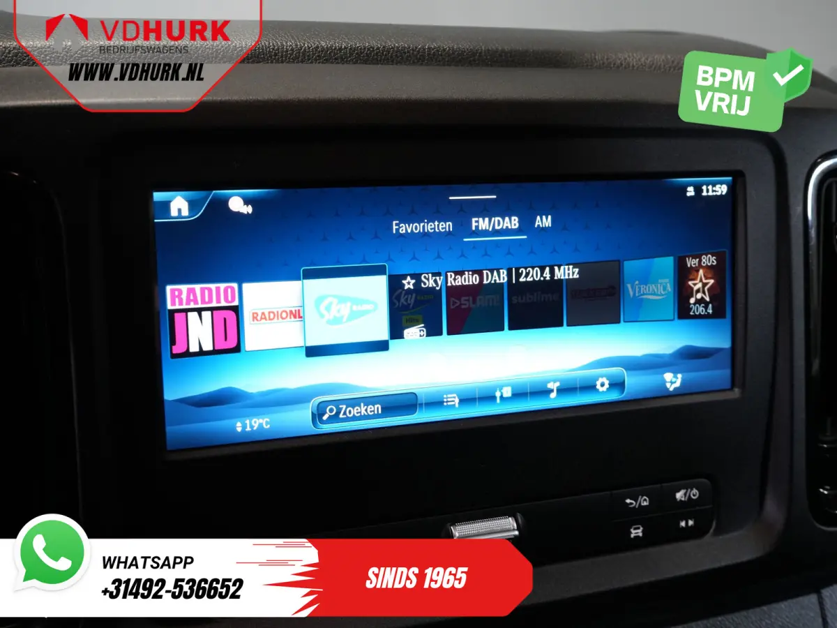116 CDI Aut. L3 Stoelverw./ 270Gr.Deuren/ Navi/ Camera/ Cruise/ Airco