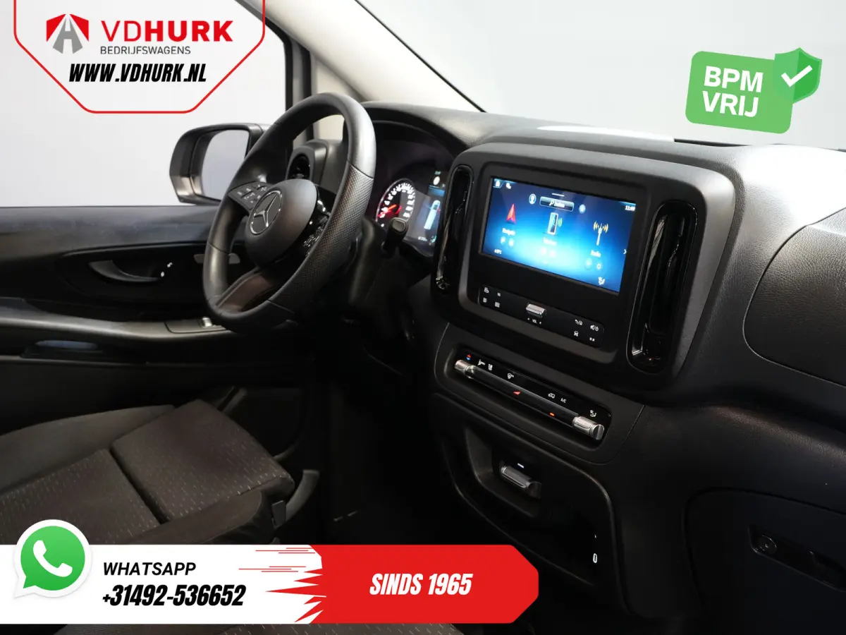 116 CDI Aut. L3 Stoelverw./ 270Gr.deuren/ Navi/ Camera/ Cruise/ Airco