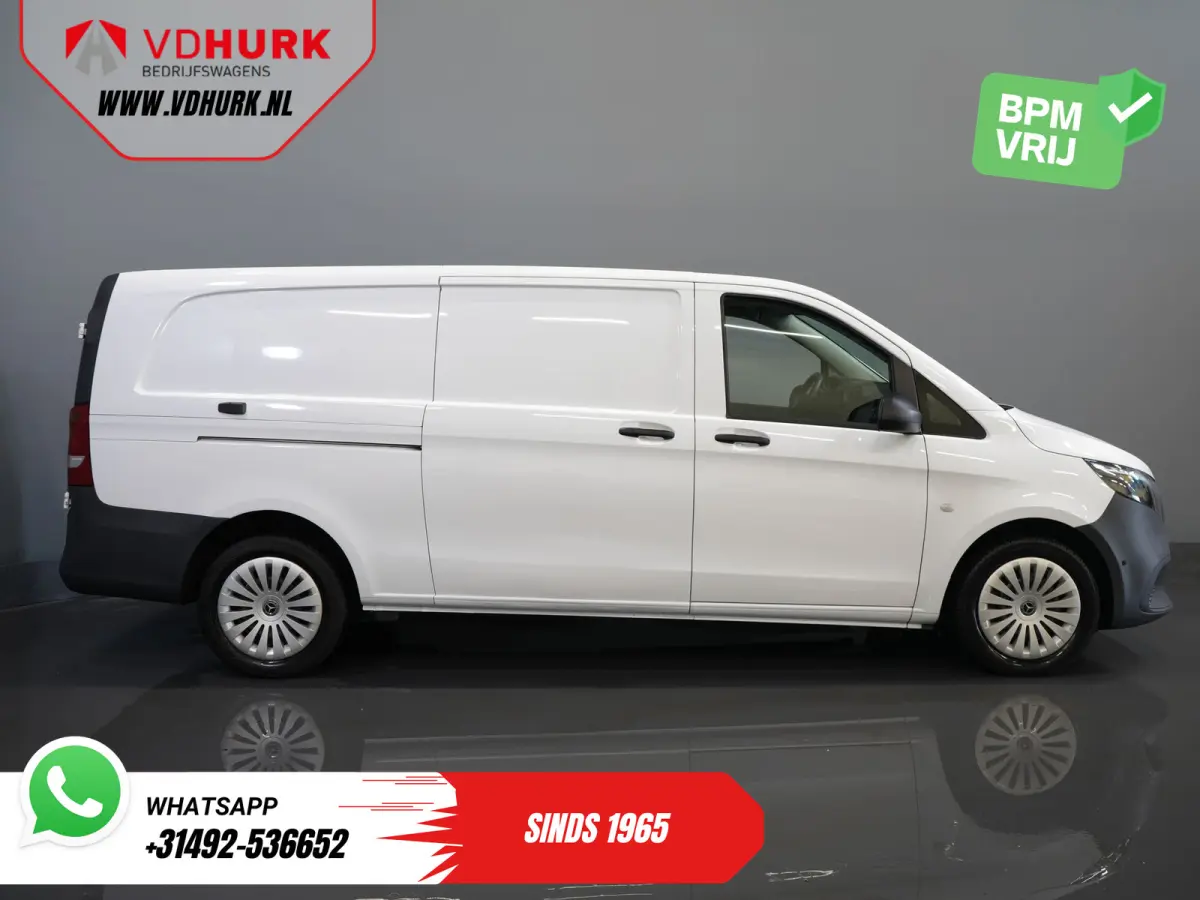 116 CDI Aut. L3 Stoelverw./ 270Gr.deuren/ Navi/ Camera/ Cruise/ Airco