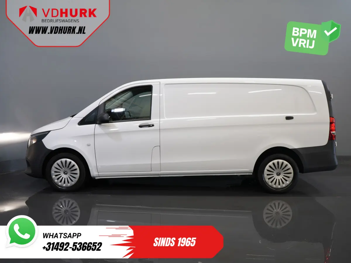 116 CDI Aut. L3 Stoelverw./ 270Gr.deuren/ Navi/ Camera/ Cruise/ Airco