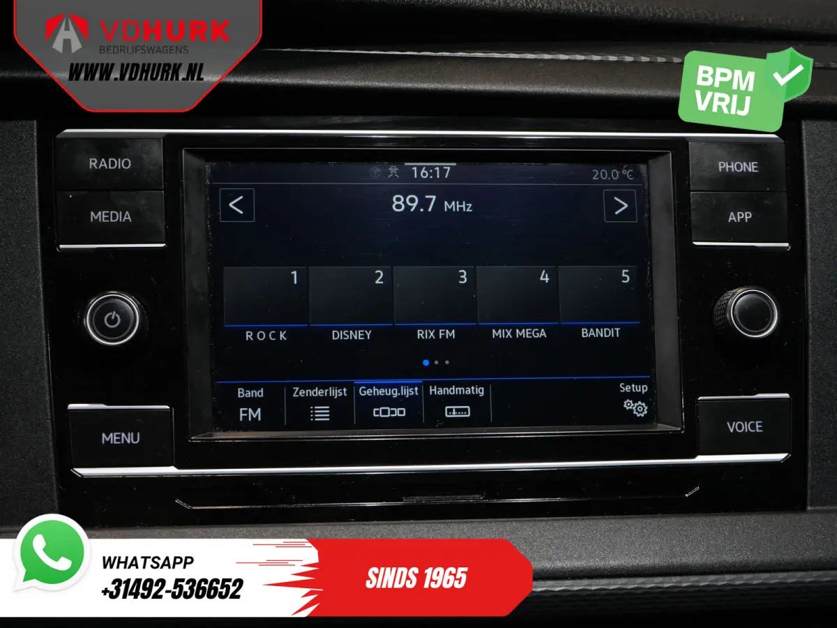 T6.1 2.0 TDI L2 150 pk Aut. LED/ Adapt.Cruise/ Carplay/ Standkachel/ Stoelverw./ Airco/ Camera/ PDC/ 16’LMV/ Trekhaak