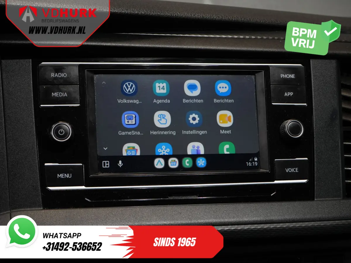 T6.1 2.0 TDI L2 150 pk Aut. LED/ Adapt.Cruise/ Carplay/ Standkachel/ Stoelverw./ Airco/ Camera/ PDC/ 16’LMV/ Trekhaak