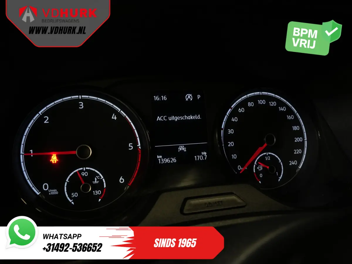 T6.1 2.0 TDI L2 150 pk Aut. LED/ Adapt.Cruise/ Carplay/ Standkachel/ Stoelverw./ Airco/ Camera/ PDC/ 16’LMV/ Trekhaak