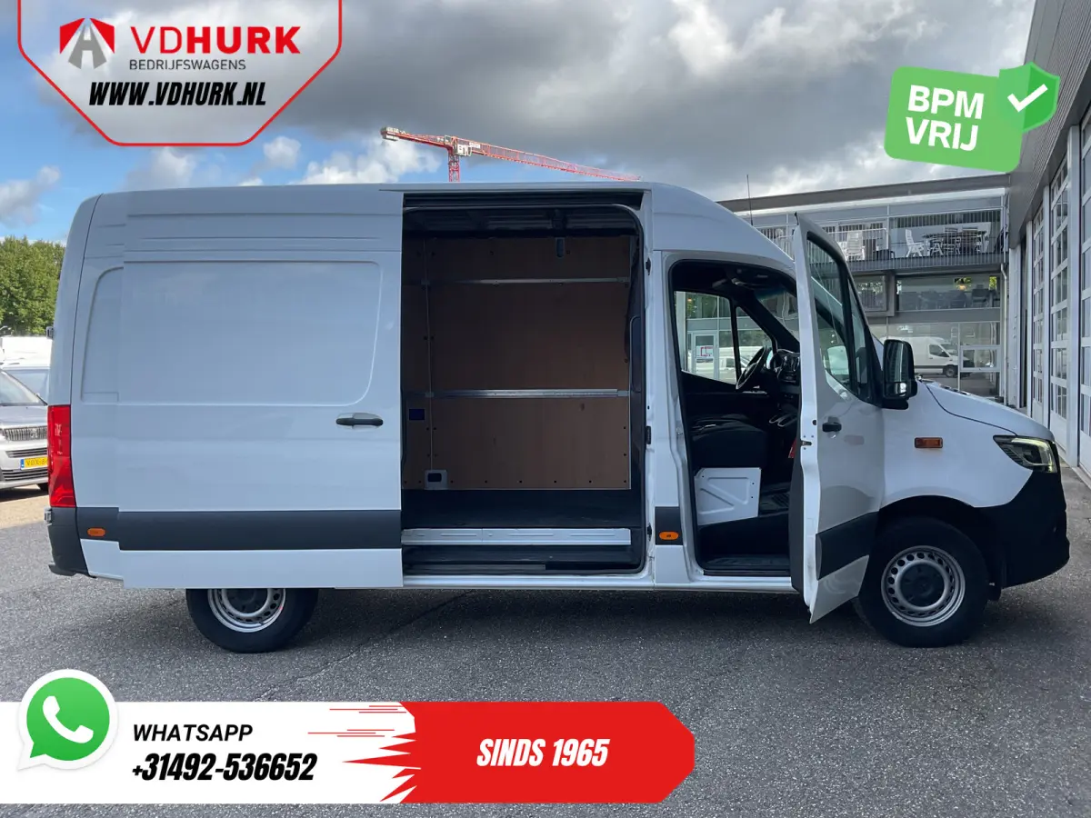 317 CDI L2H2 Aut. LED/ 270Gr.Deuren/ Stoelverw./ Gev.Stoel/ Navi/ Airco/ Camera/ Cruise/ PDC