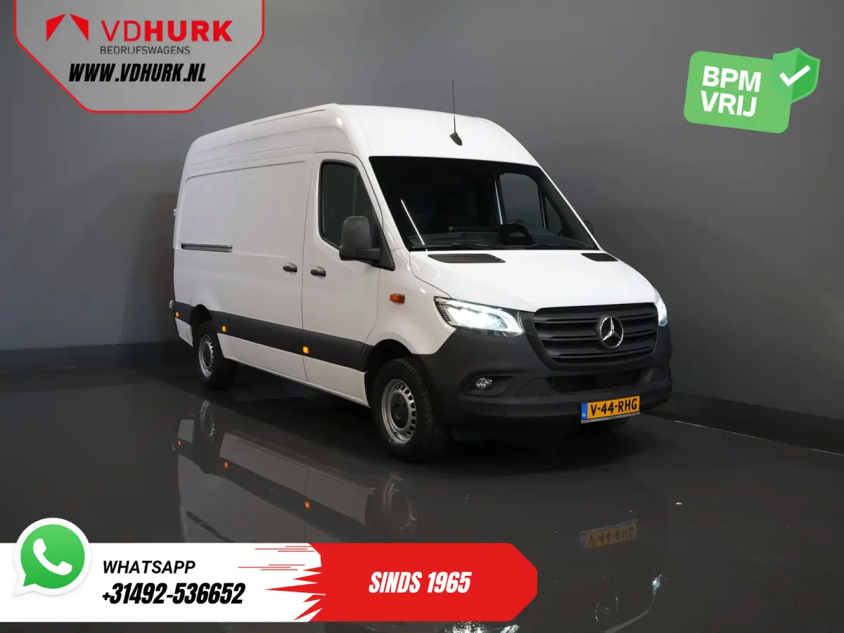 317 CDI L2H2 Aut. LED/ 270Gr.Deuren/ Stoelverw./ Gev.Stoel/ Navi/ Airco/ Camera/ Cruise/ PDC