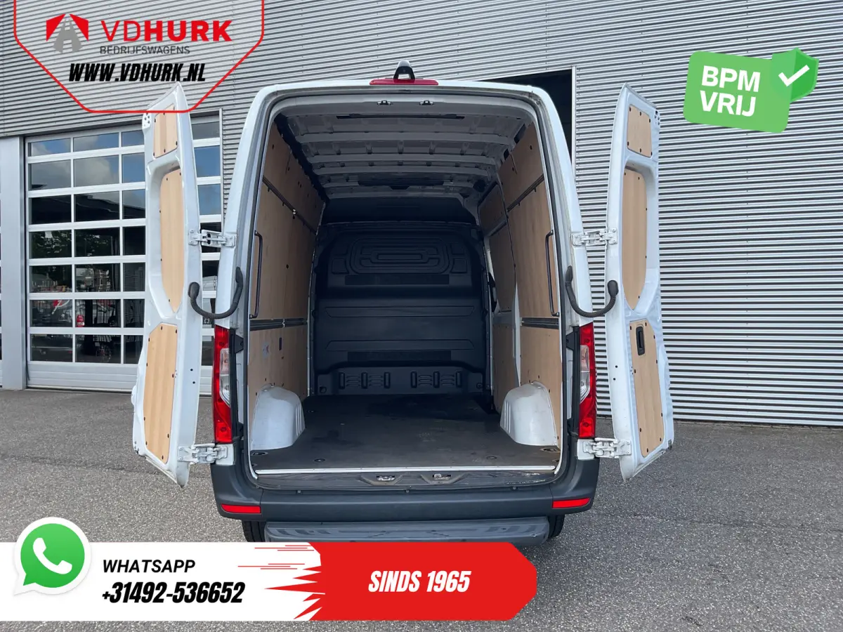 317 CDI L2H2 Aut. LED/ 270Gr.Deuren/ Stoelverw./ Gev.Stoel/ Navi/ Airco/ Camera/ Cruise/ PDC