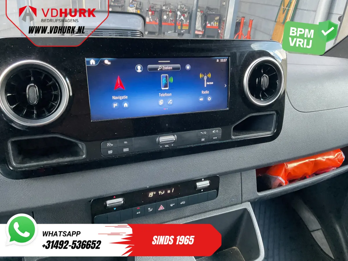 317 CDI L2H2 Aut. LED/ 270Gr.Deuren/ Stoelverw./ Gev.Stoel/ Navi/ Airco/ Camera/ Cruise/ PDC