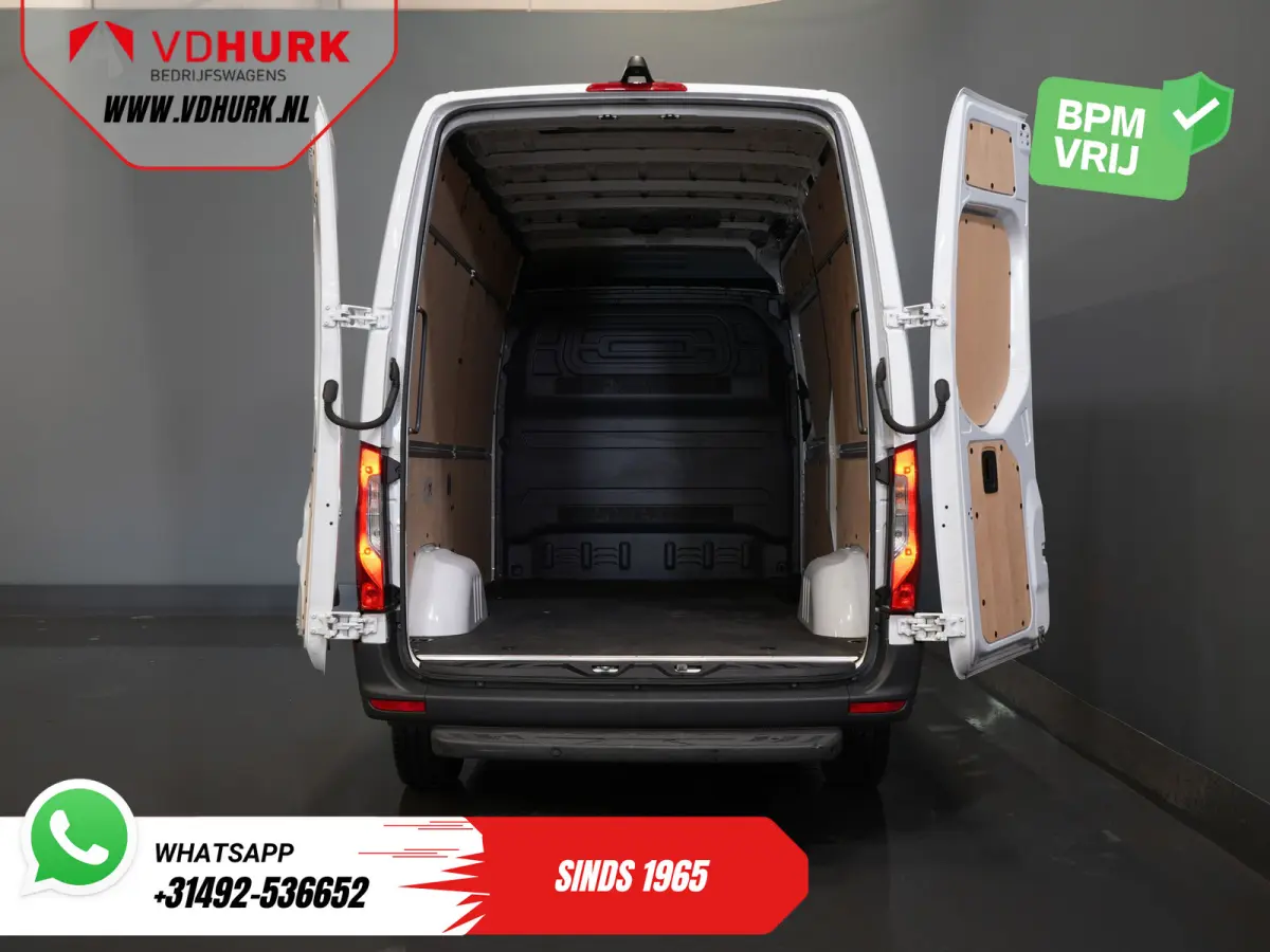 317 CDI L2H2 Aut. LED/ 270Gr.Deuren/ Stoelverw./ Gev.Stoel/ Navi/ Airco/ Camera/ Cruise/ PDC