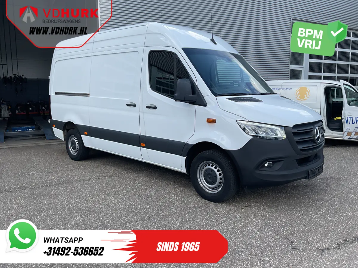 317 CDI L2H2 Aut. LED/ 270Gr.Deuren/ Stoelverw./ Gev.Stoel/ Navi/ Airco/ Camera/ Cruise/ PDC