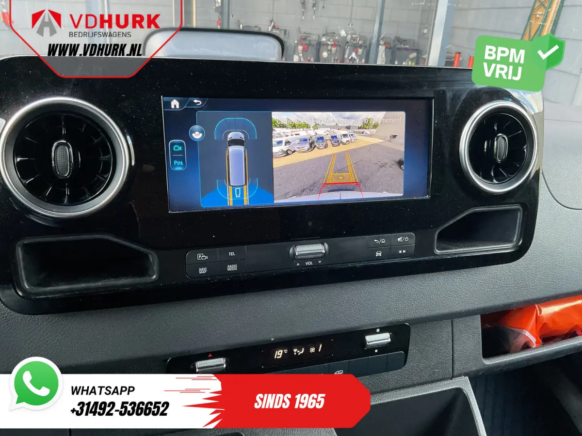 317 CDI L2H2 Aut. LED/ 270Gr.Deuren/ Stoelverw./ Gev.Stoel/ Navi/ Airco/ Camera/ Cruise/ PDC