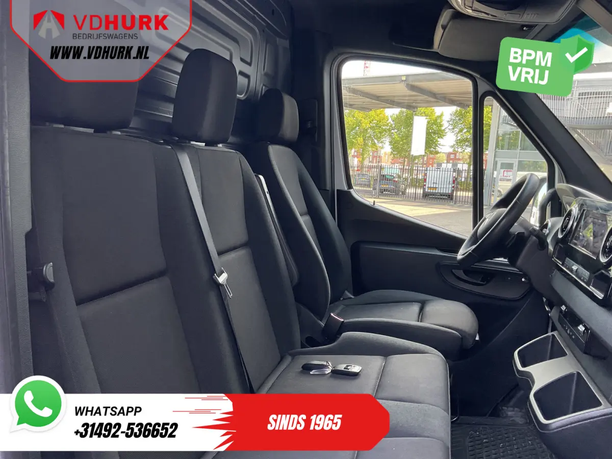 317 CDI L2H2 Aut. LED/ 270Gr.Deuren/ Stoelverw./ Gev.Stoel/ Navi/ Airco/ Camera/ Cruise/ PDC