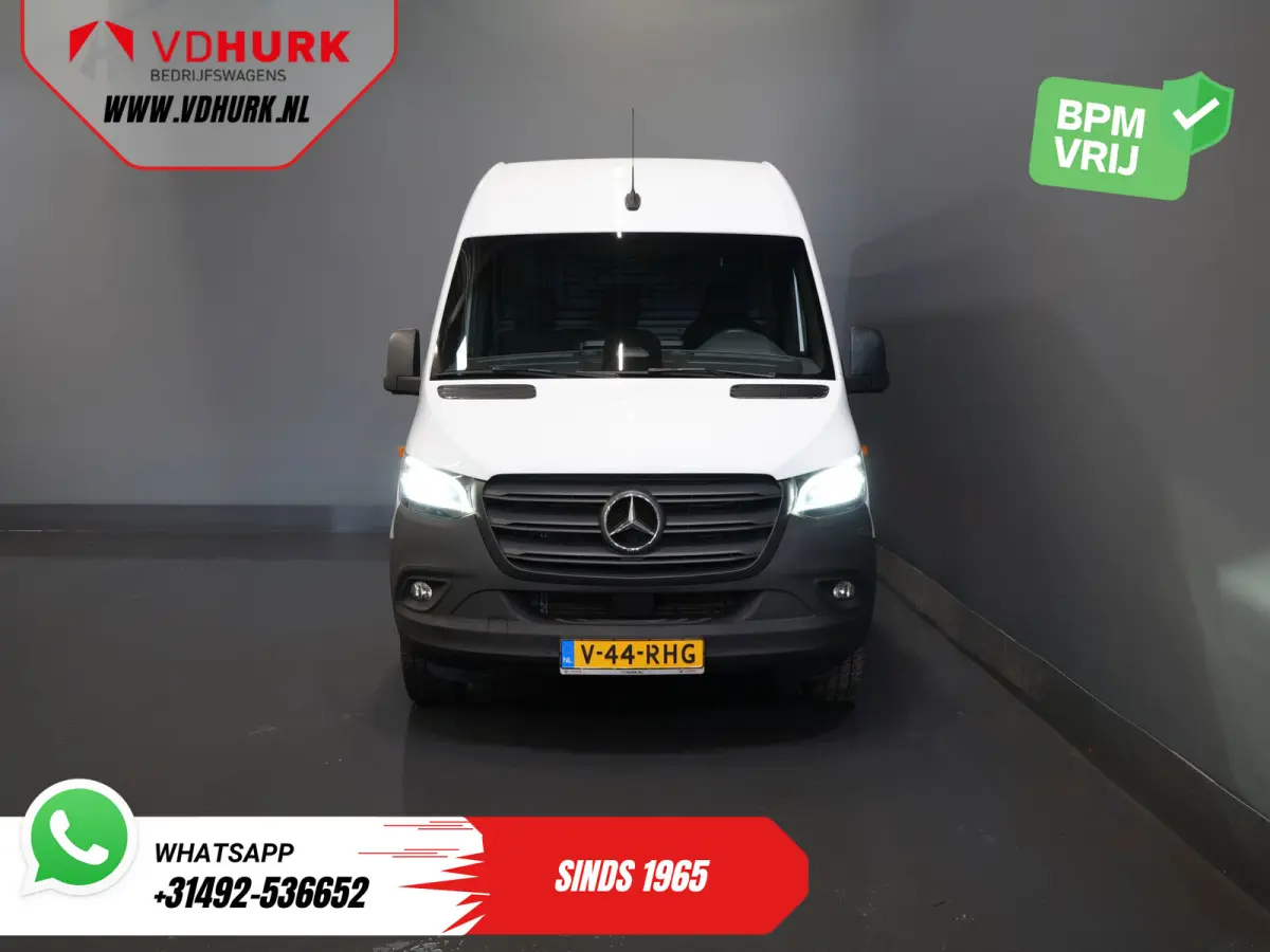 317 CDI L2H2 Aut. LED/ 270Gr.Deuren/ Stoelverw./ Gev.Stoel/ Navi/ Airco/ Camera/ Cruise/ PDC
