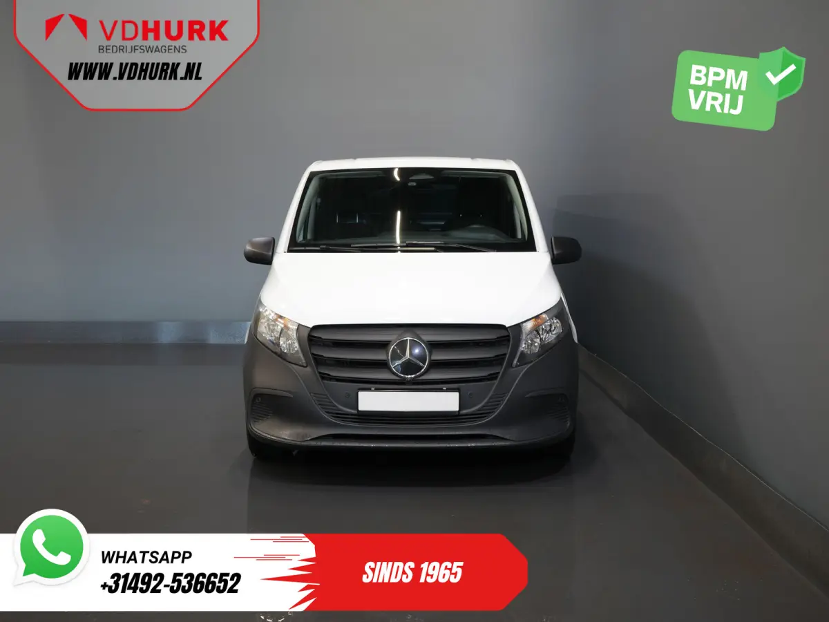 116 CDI Aut. L3 Stoelverw./ 270Gr.deuren/ Navi/ Camera/ Cruise/ Airco