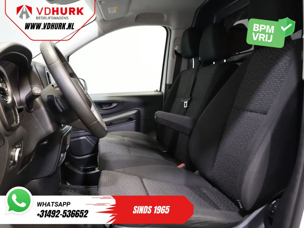 116 CDI Aut. L3 Stoelverw./ 270Gr.deuren/ Navi/ Camera/ Cruise/ Airco