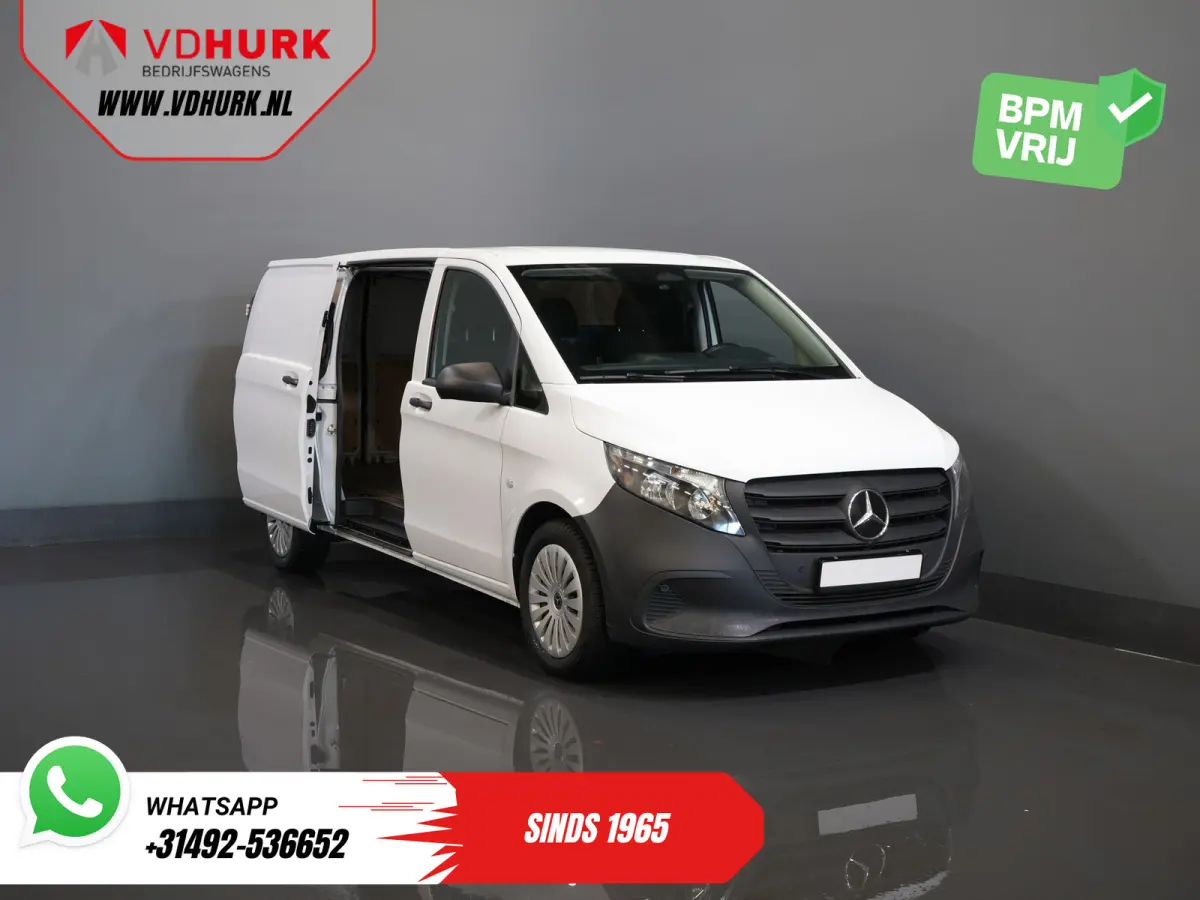 116 CDI Aut. L3 Stoelverw./ 270Gr.deuren/ Navi/ Camera/ Cruise/ Airco