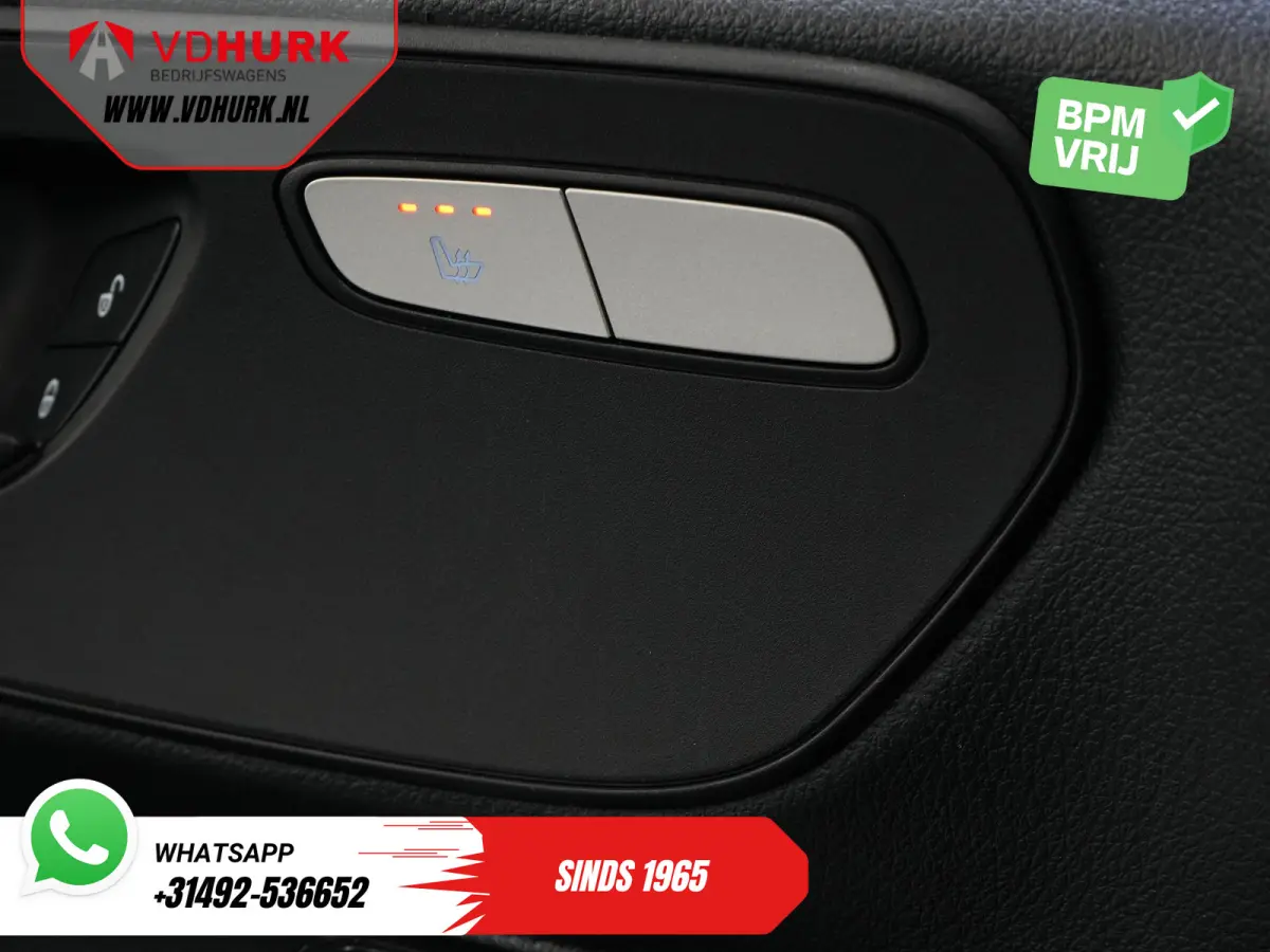 116 CDI Aut. L3 Stoelverw./ 270Gr.deuren/ Navi/ Camera/ Cruise/ Airco