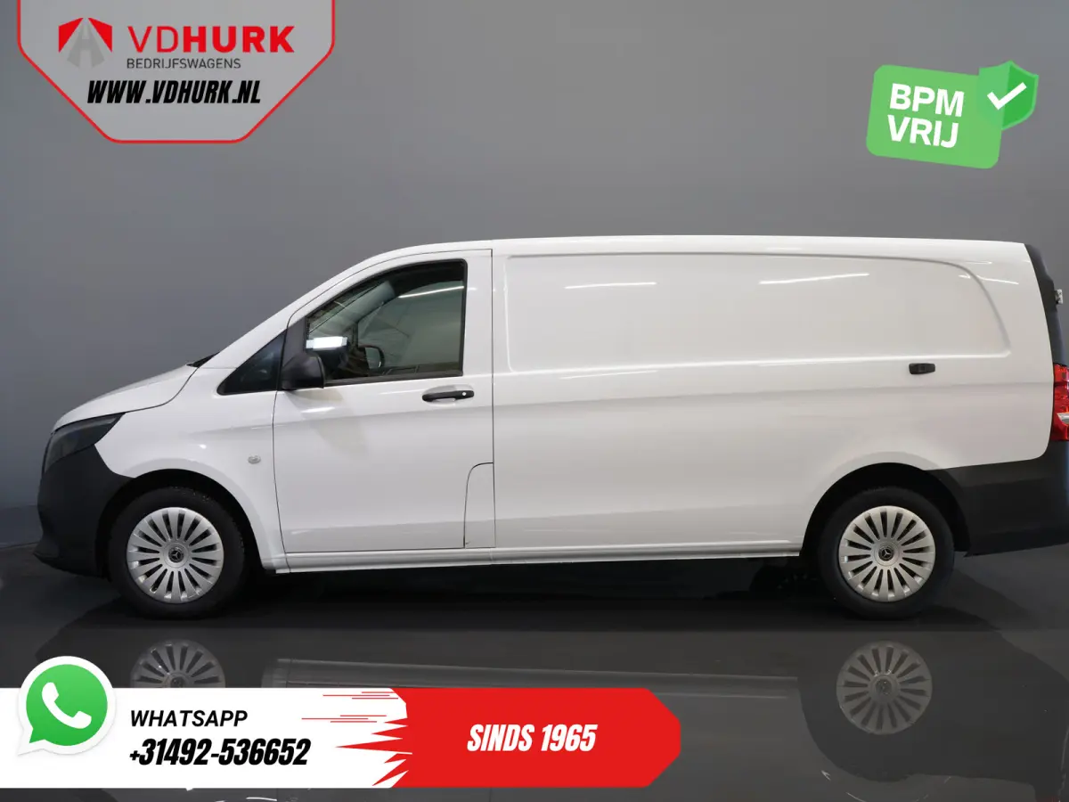 116 CDI Aut. L3 Stoelverw./ 270Gr.deuren/ Navi/ Camera/ Cruise/ Airco