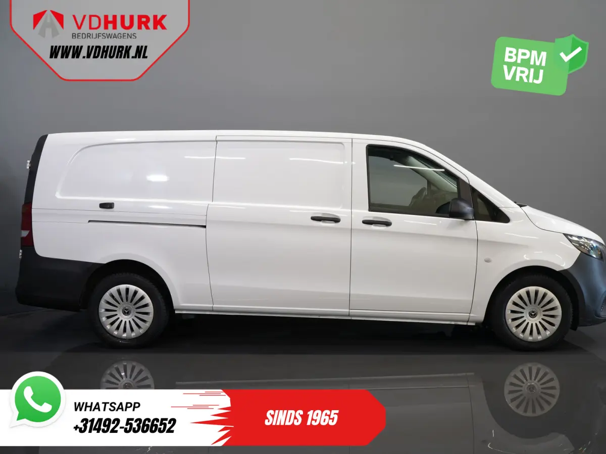 116 CDI Aut. L3 Stoelverw./ 270Gr.deuren/ Navi/ Camera/ Cruise/ Airco