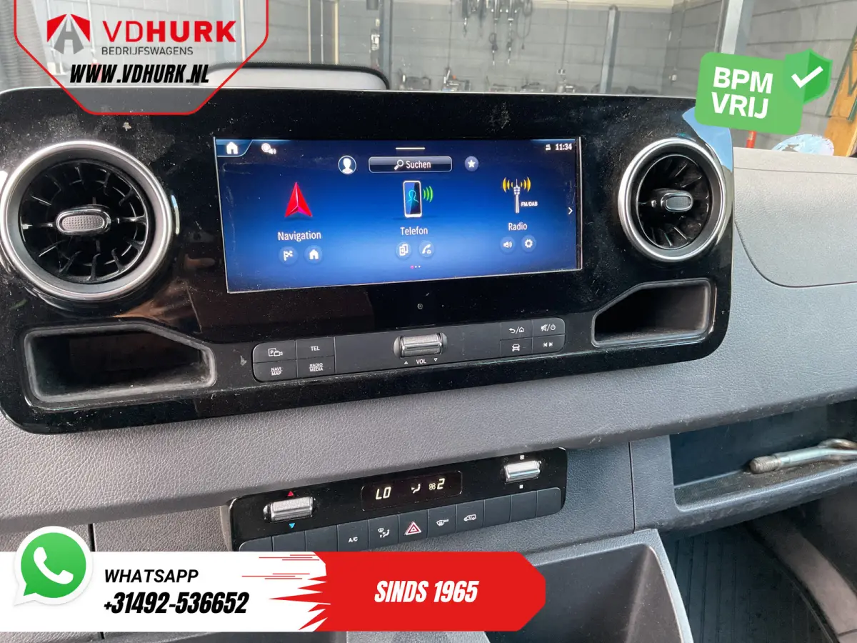 317 CDI L2H2 Aut. LED/ 270Gr.Deuren/ Stoelverw./ Gev.Stoel/ Navi/ Airco/ Camera/ Cruise/ PDC