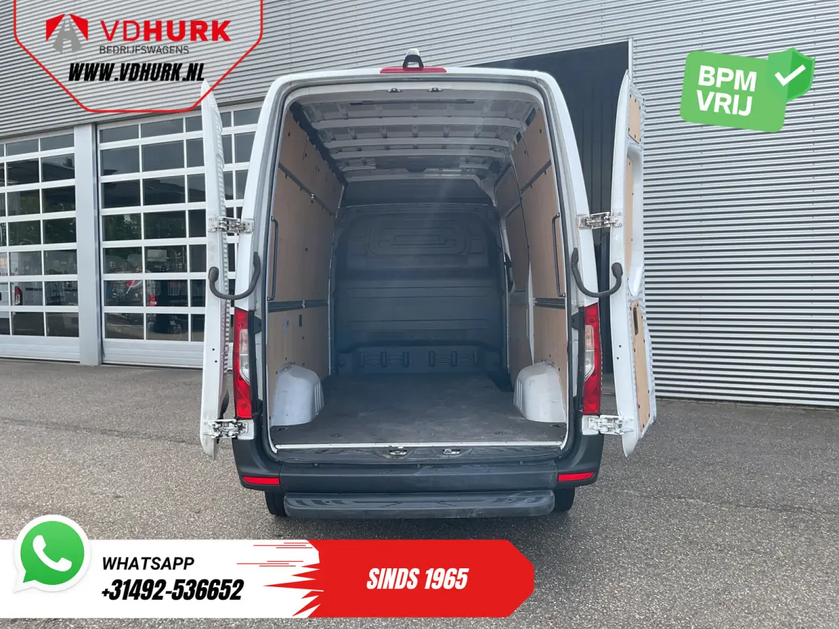 317 CDI L2H2 Aut. LED/ 270Gr.Deuren/ Stoelverw./ Gev.Stoel/ Navi/ Airco/ Camera/ Cruise/ PDC