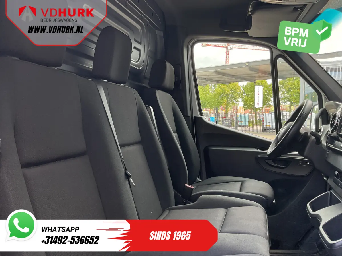 317 CDI L2H2 Aut. LED/ 270Gr.Deuren/ Stoelverw./ Gev.Stoel/ Navi/ Airco/ Camera/ Cruise/ PDC