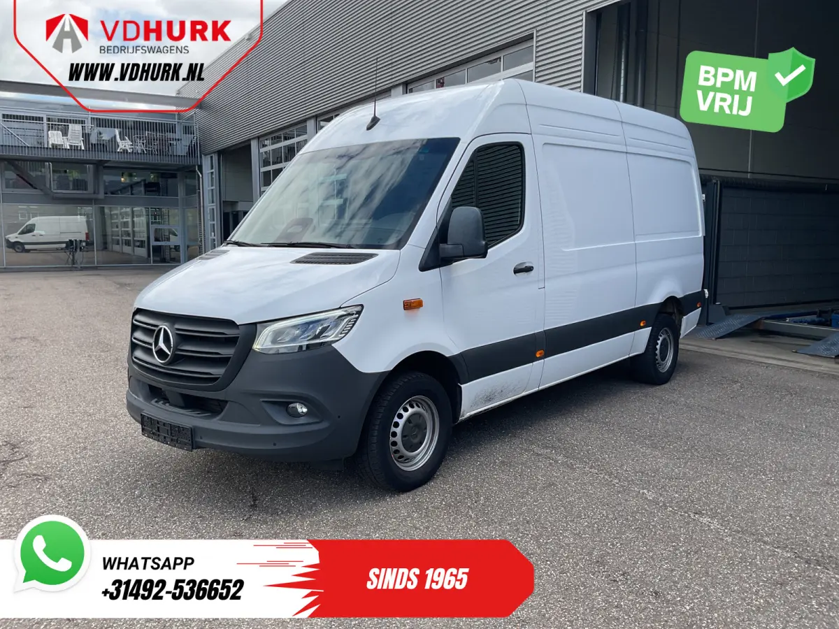 317 CDI L2H2 Aut. LED/ 270Gr.Deuren/ Stoelverw./ Gev.Stoel/ Navi/ Airco/ Camera/ Cruise/ PDC