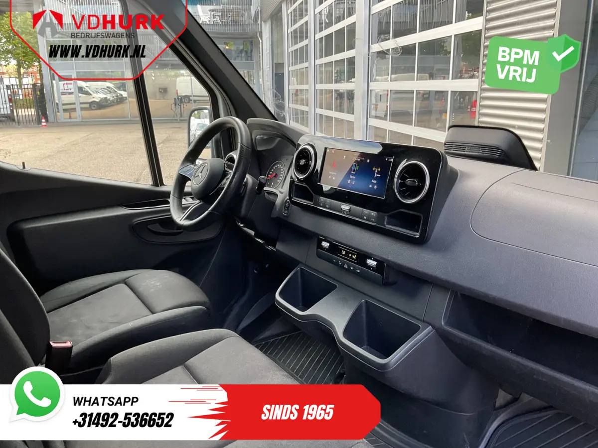 317 CDI L2H2 Aut. LED/ 270Gr.Deuren/ Stoelverw./ Gev.Stoel/ Navi/ Airco/ Camera/ Cruise/ PDC