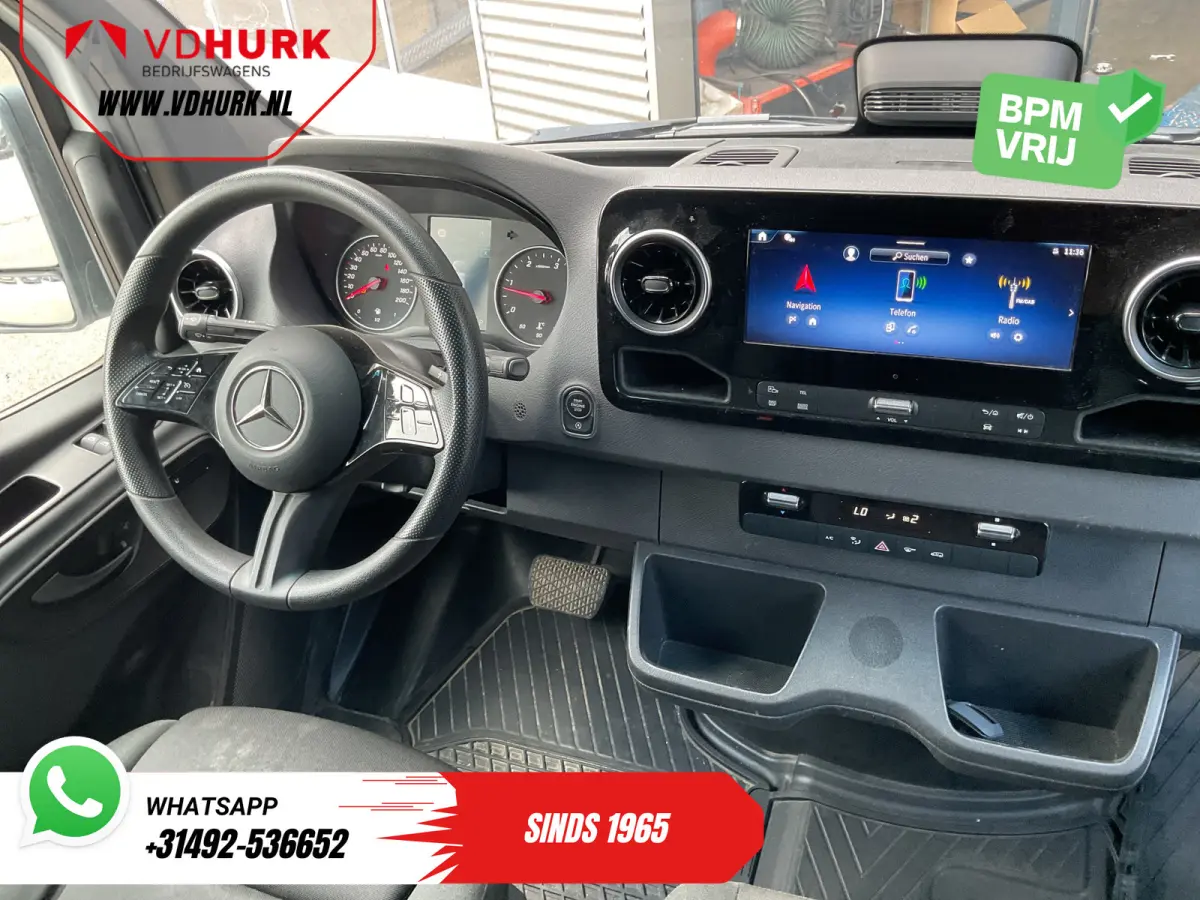 317 CDI L2H2 Aut. LED/ 270Gr.Deuren/ Stoelverw./ Gev.Stoel/ Navi/ Airco/ Camera/ Cruise/ PDC