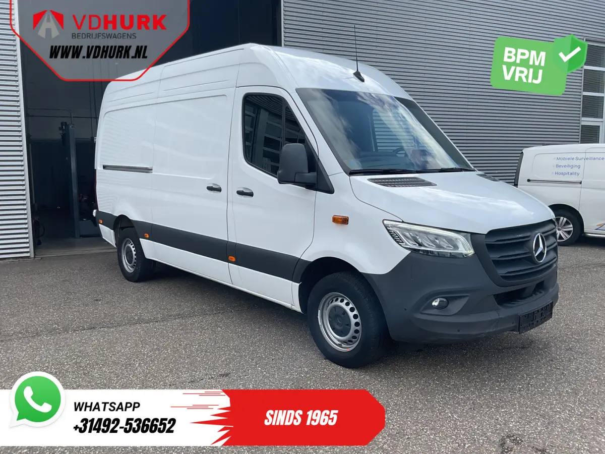 317 CDI L2H2 Aut. LED/ 270Gr.Deuren/ Stoelverw./ Gev.Stoel/ Navi/ Airco/ Camera/ Cruise/ PDC