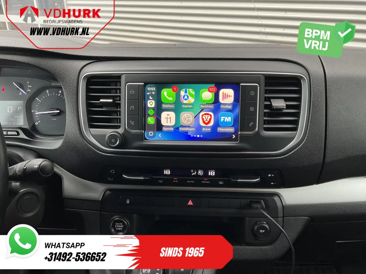 2.0 MJ 180 pk Aut. DC Dubbel Cabine Xenon/ 2x Schuifdeur/ Carplay/ Keyless/ Navi/ Climate/ Camera/ Cruise/ 17’LMV/ PDC