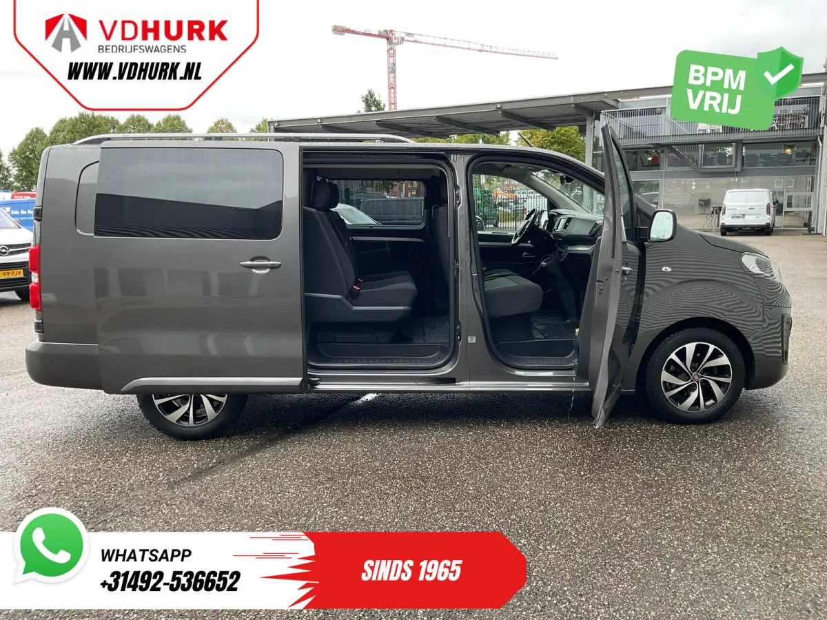2.0 MJ 180 pk Aut. DC Dubbel Cabine Xenon/ 2x Schuifdeur/ Carplay/ Keyless/ Navi/ Climate/ Camera/ Cruise/ 17’LMV/ PDC