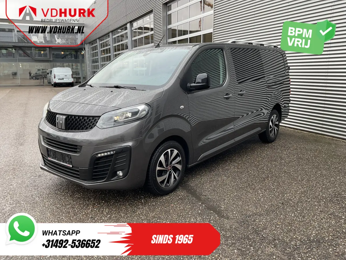 2.0 MJ 180 pk Aut. DC Dubbel Cabine Xenon/ 2x Schuifdeur/ Carplay/ Keyless/ Navi/ Climate/ Camera/ Cruise/ 17’LMV/ PDC