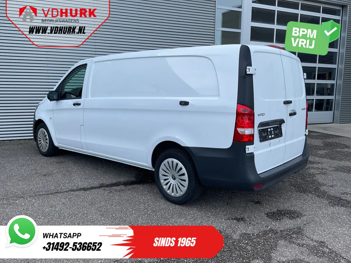 116 CDI Aut. L3 Stoelverw./ 270Gr.deuren/ Navi/ Camera/ Cruise/ Airco