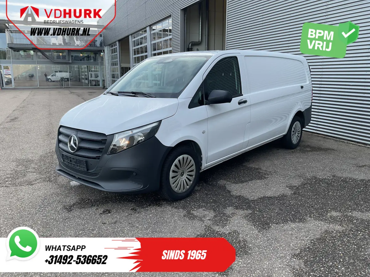 116 CDI Aut. L3 Stoelverw./ 270Gr.deuren/ Navi/ Camera/ Cruise/ Airco