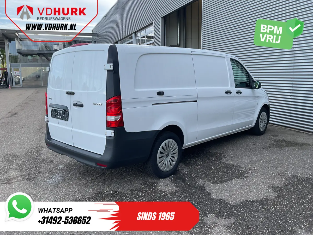 116 CDI Aut. L3 Stoelverw./ 270Gr.deuren/ Navi/ Camera/ Cruise/ Airco