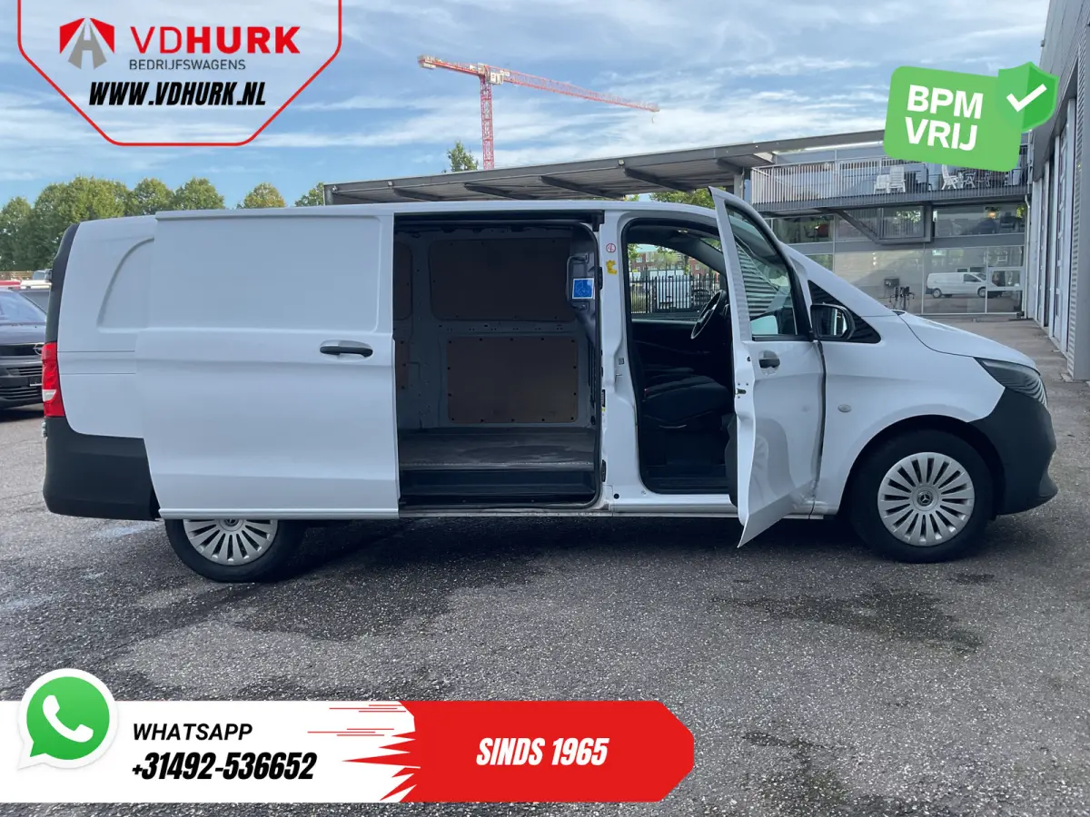 116 CDI Aut. L3 Stoelverw./ 270Gr.deuren/ Navi/ Camera/ Cruise/ Airco