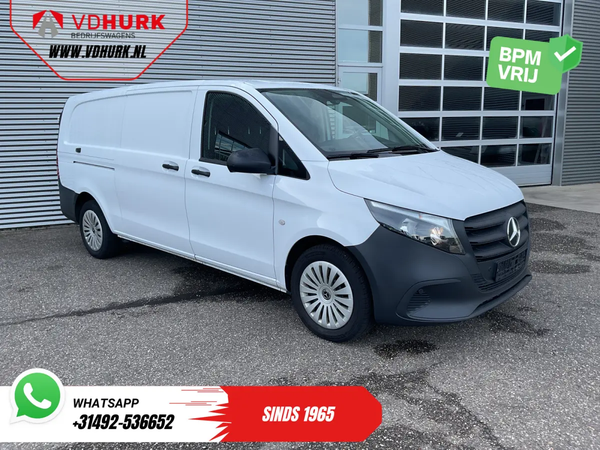 116 CDI Aut. L3 Stoelverw./ 270Gr.deuren/ Navi/ Camera/ Cruise/ Airco