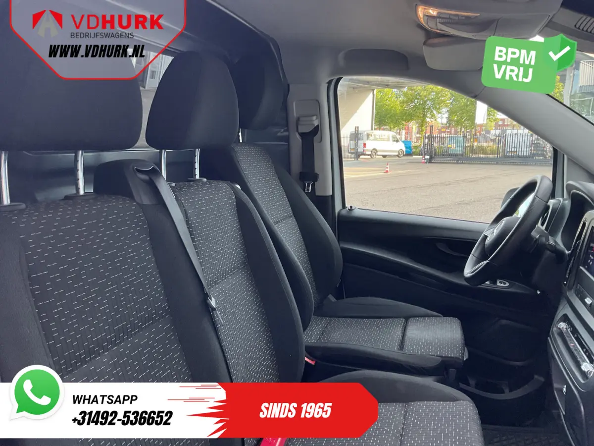 116 CDI Aut. L3 Stoelverw./ 270Gr.deuren/ Navi/ Camera/ Cruise/ Airco