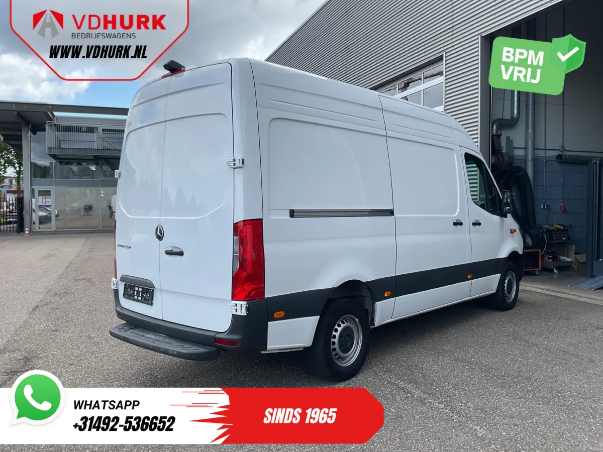 317 CDI L2H2 Aut. LED/ 270Gr.Deuren/ Stoelverw./ Gev.Stoel/ Navi/ Airco/ Camera/ Cruise/ PDC