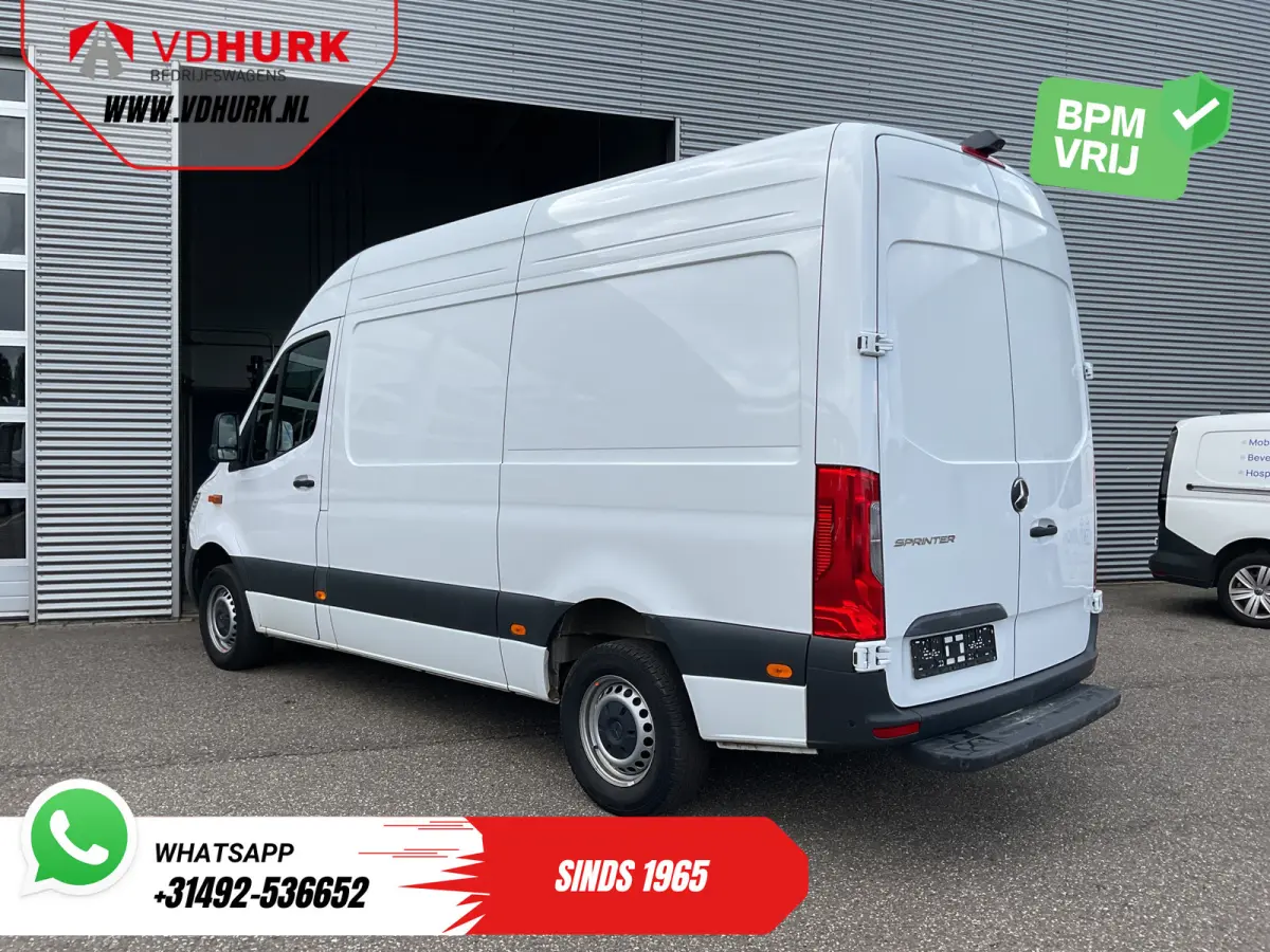 317 CDI L2H2 Aut. LED/ 270Gr.Deuren/ Stoelverw./ Gev.Stoel/ Navi/ Airco/ Camera/ Cruise/ PDC