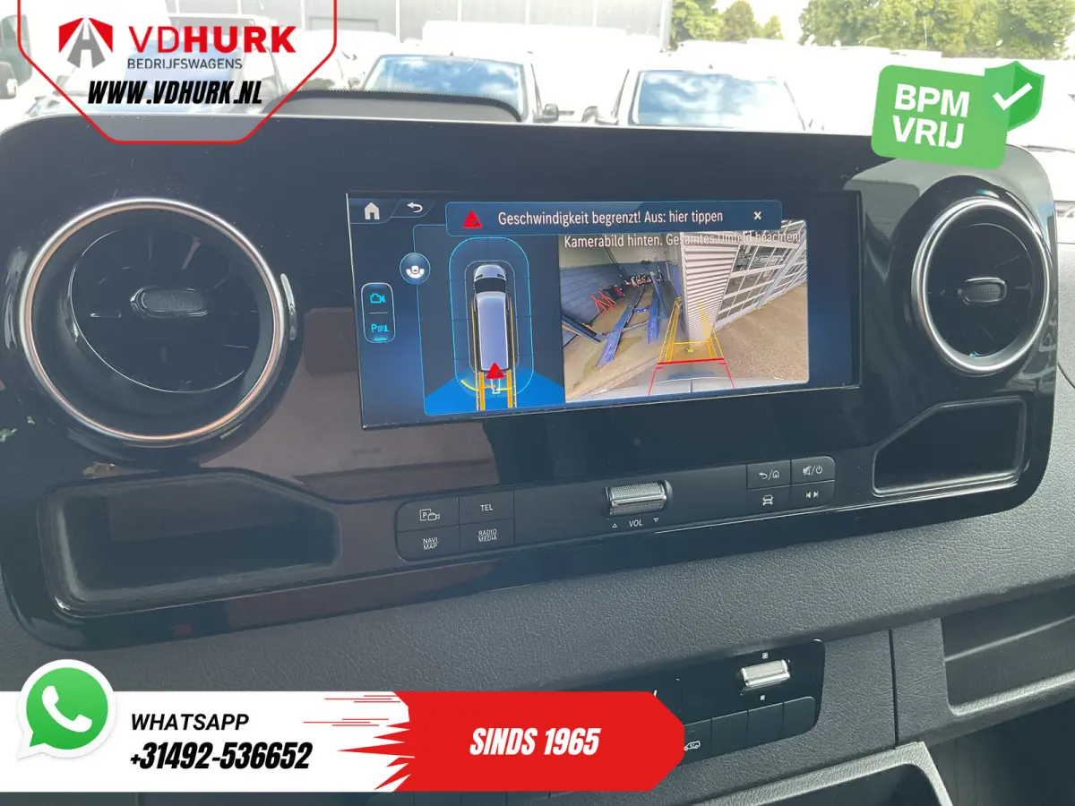 317 CDI L2H2 Aut. LED/ 270Gr.Deuren/ Stoelverw./ Gev.Stoel/ Navi/ Airco/ Camera/ Cruise/ PDC