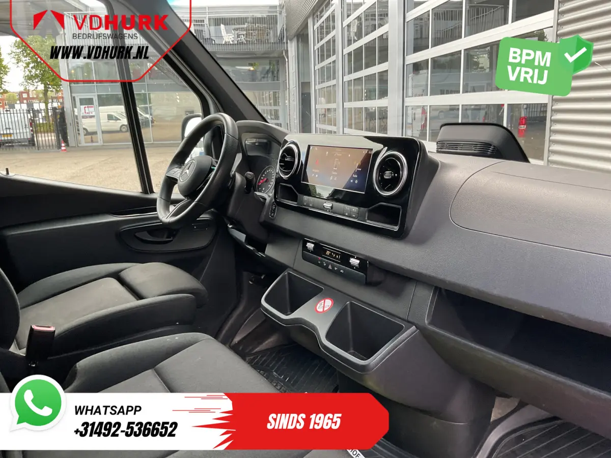 317 CDI L2H2 Aut. LED/ 270Gr.Deuren/ Stoelverw./ Gev.Stoel/ Navi/ Airco/ Camera/ Cruise/ PDC
