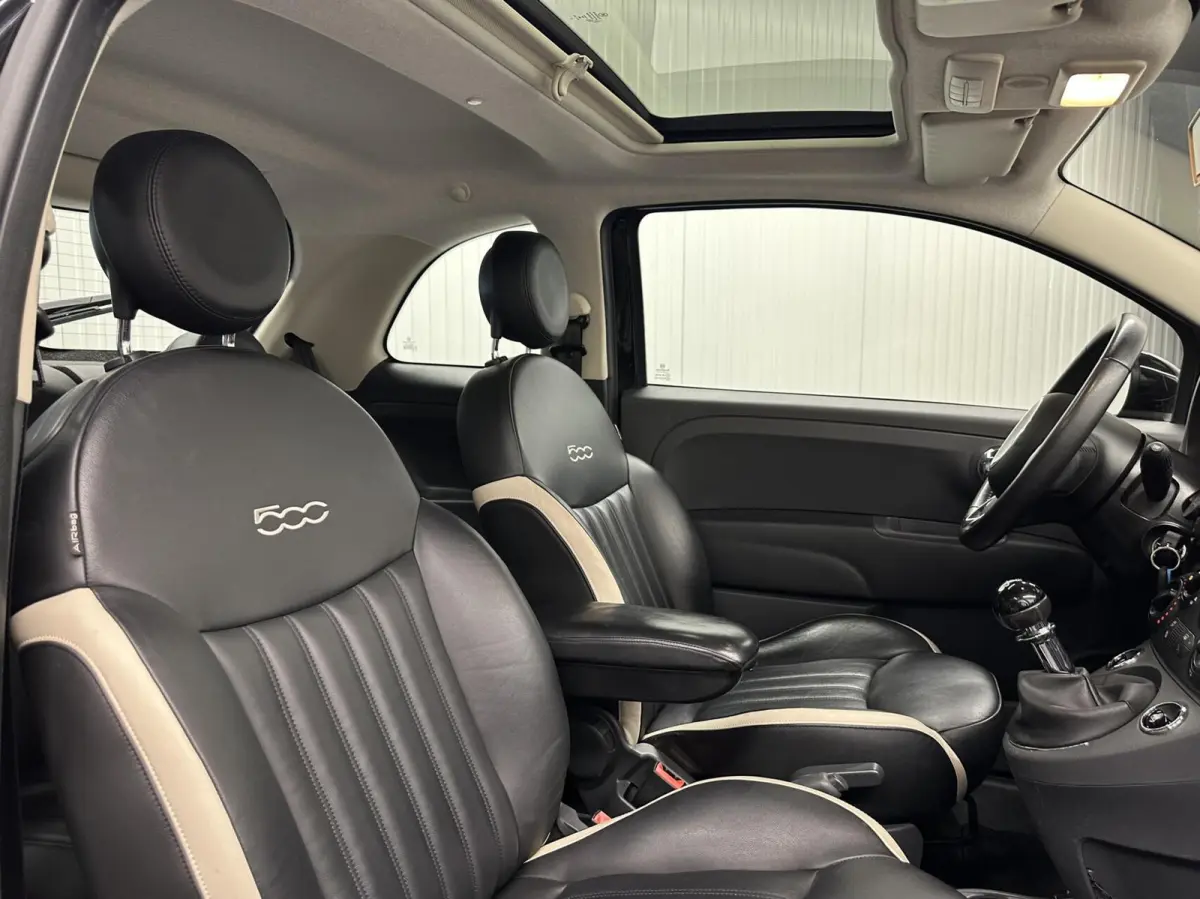 0.9 TwinAir Lounge AIRCO NAVI LEER PANO 96000 KM.