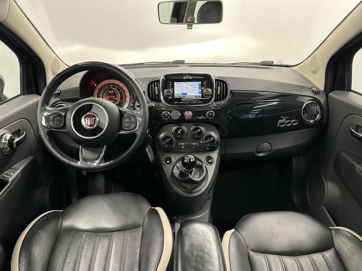 0.9 TwinAir Lounge AIRCO NAVI LEER PANO 96000 KM.