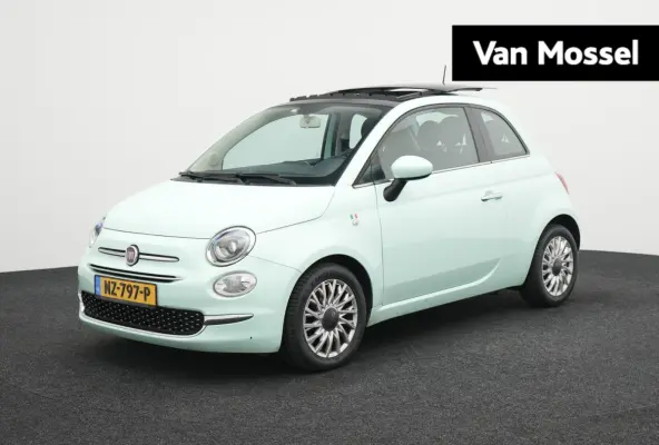 0.9 TwinAir Turbo Lounge |  Panoramisch glazen zonnedak met elektrisch zonnescherm | start/stop systeem | Airco | 12 Maanden BOVAG Garantie |