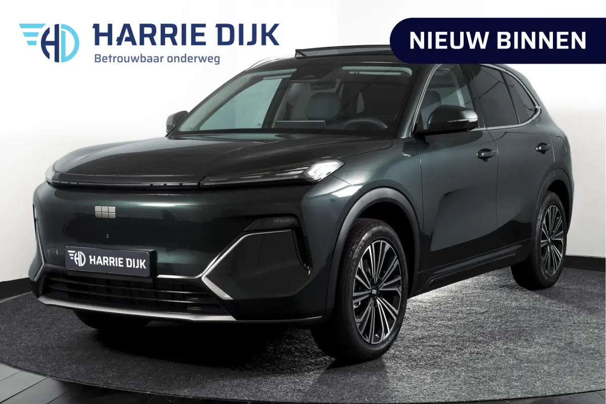 1.5 Max+ PHEV | 136km Elektrisch |S/K-Panodak | 360 Camera | NAV+App. Connect | V2L | Warmtepomp | HUD | Stoelverwarming & verkoeling | Memory | Elek. klep | Flyme | LM 19" | 7080
