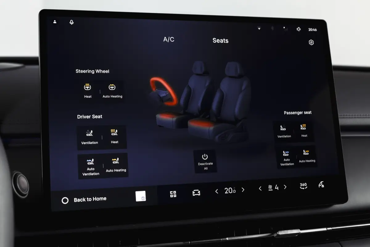 1.5 Max+ PHEV | 136km Elektrisch |S/K-Panodak | 360 Camera | NAV+App. Connect | V2L | Warmtepomp | HUD | Stoelverwarming & verkoeling | Memory | Elek. klep | Flyme | LM 19" | 7080